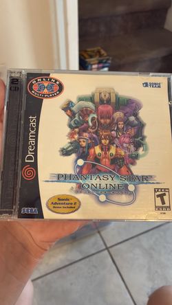 Phantasy Star Online Sega Dreamcast