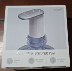 Silent water dispenser pump
