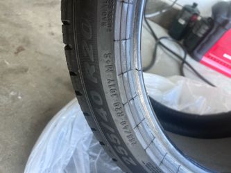 Used Pirelli 255/40 r20 tires