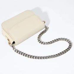 Silver Metal Purse, Chain, Shoulder, Crossbody, Replacement Strap Sz Lg, 120cm