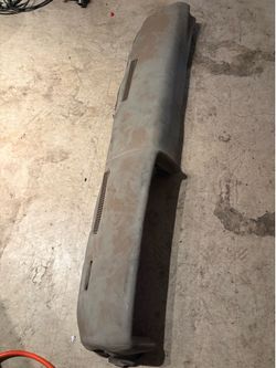 Dash for square body truck