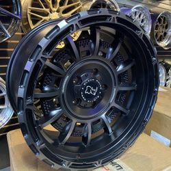 Blaque Rhino Wheels 5x127 5x139.7 6x135 6x139.7 And 8 Lug 
