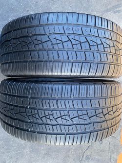 Two 255-45-20 Continental  Conti Pro Contact Sport