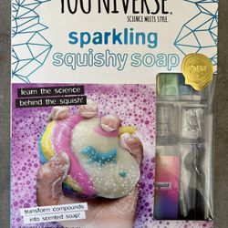 New Sparkling Squishy Soap Kit Gift Kid Teens 