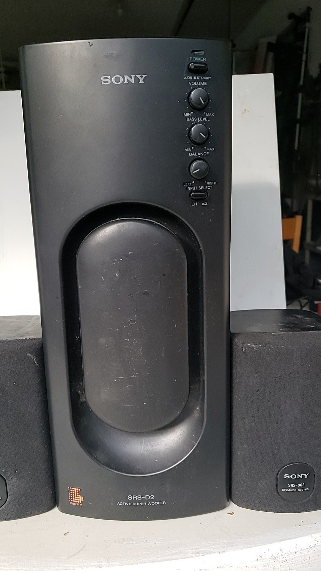 SONY SRS-D2 Powered speaker system