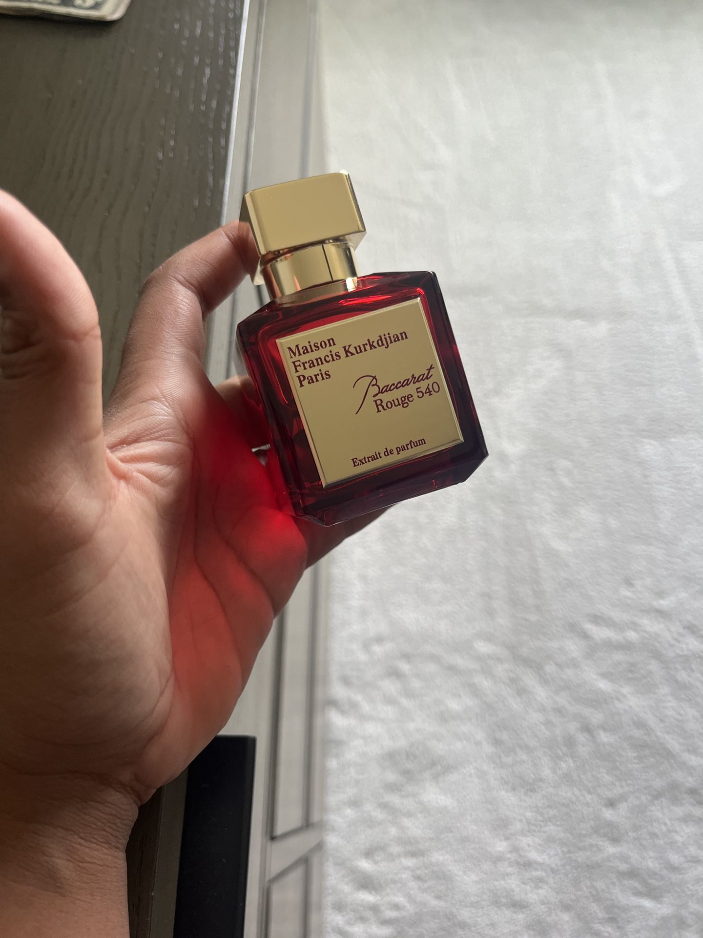 Fragrances Tom Ford and Baccarat