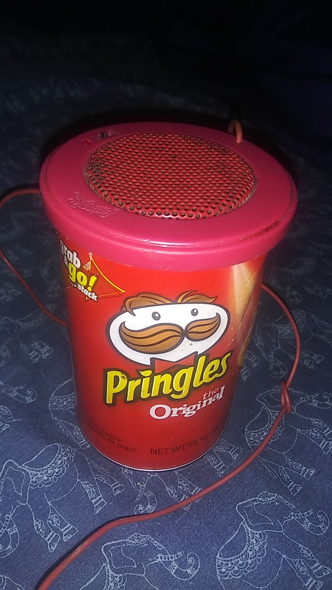 Pringles Can Speaker -- Promotional Speaker Rare