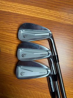Custom Built Takomo 201 5-PW With Aerotech SteelFiber i95 Stiff Flex Graphite Shafts Forged Iron Set