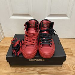 Converse All Star Chuck Taylor Fresh Hi-Top Metallic Red Shoes Men 152660C Sz 10