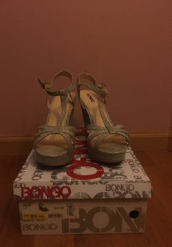 Bongo sparkly wedges