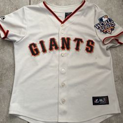 Womens Sf Giants Jersey Wilson Majestic Large
