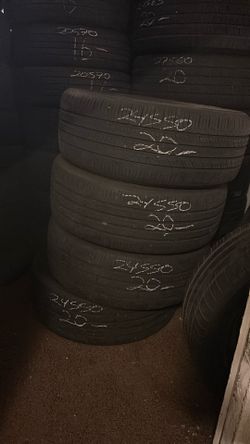 Set of 245/50/20 Hankook 