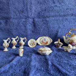 Limoges Porcelain miniature collection