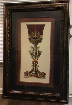 Massive Ornate Gold & Espresso Frame High-end, massive statement frame from Bassett Fine Art (a division of Bassett Mirror Co.)(38x55)