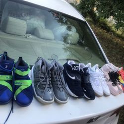 I Have 6 Pair Of Shoes Jordan Nike Adidas Puma