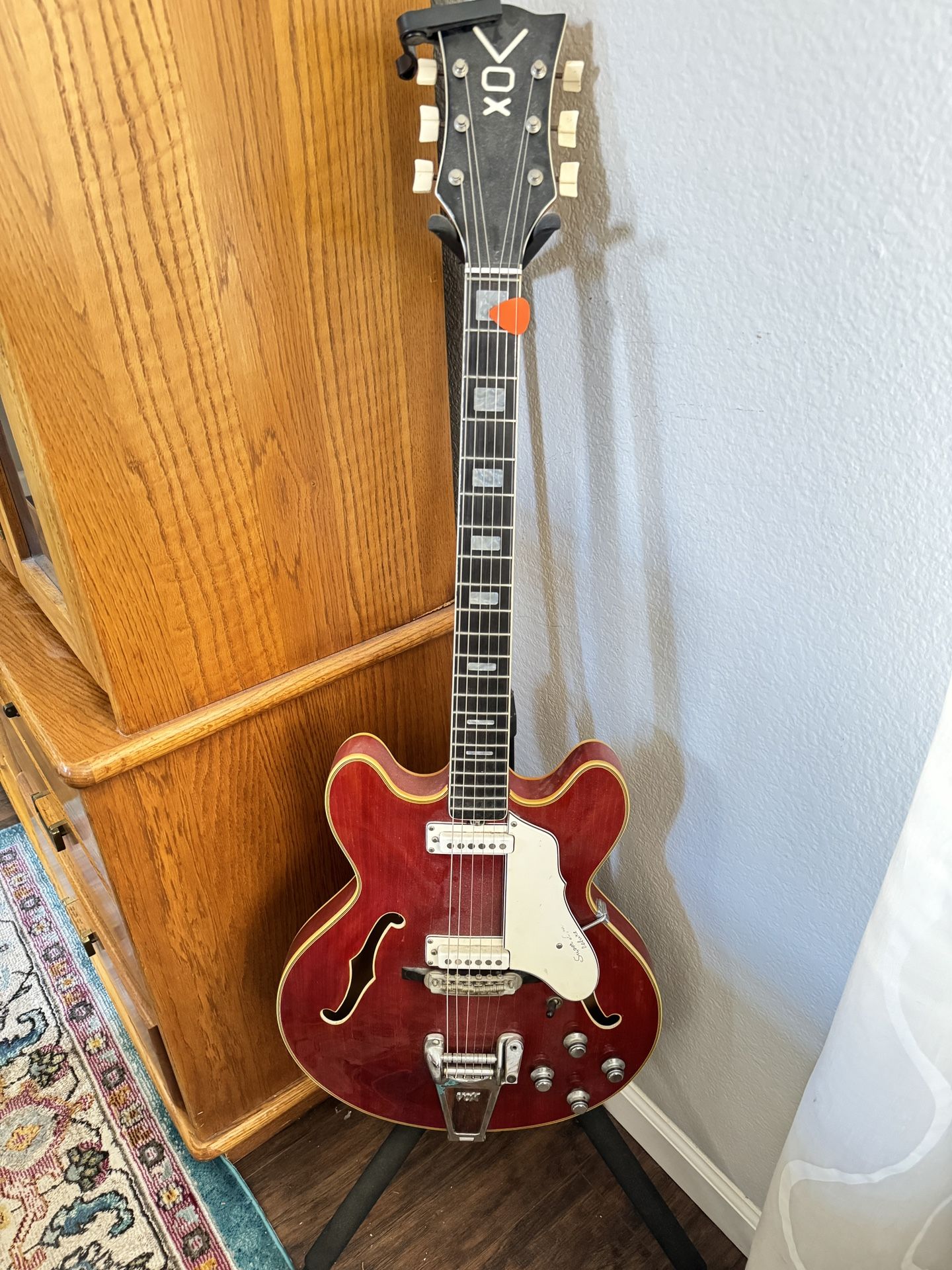 Vox Super Lynx Deluxe 1967 - Red