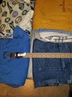 Mens Coach Belt