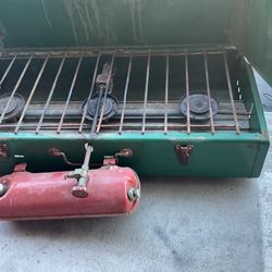 Coleman 3 burner gas stove hard to find 3 burner