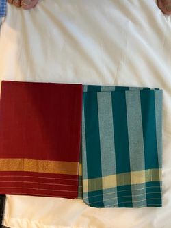 Dupatta with Golden Border