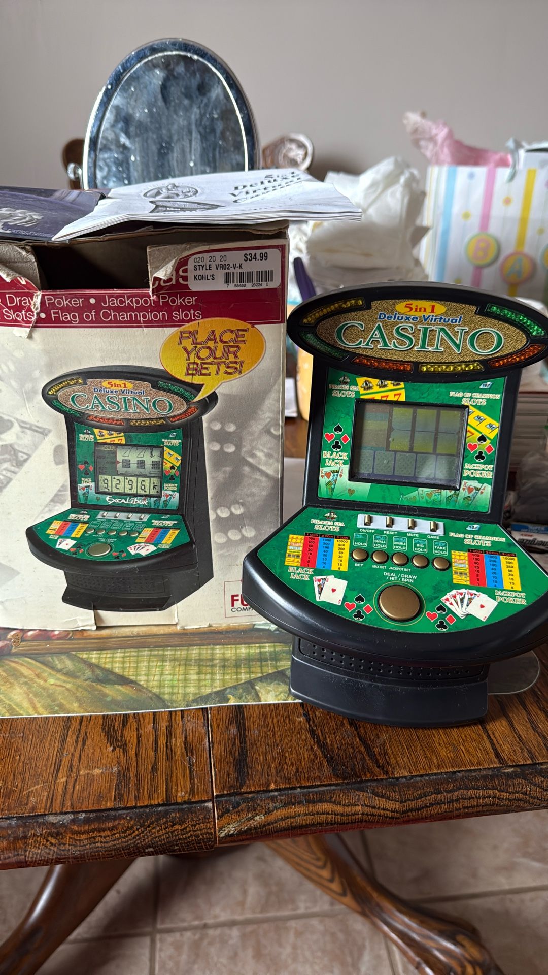 Deluxe Virtual Casino With Box N Books