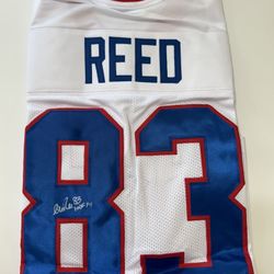 Andre Reed HOF Autographed Jersey