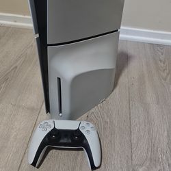 PS5 Slim Disc + 5TB TOTAL STORAGE (4TB Samsung 990 PRO Installed) - Like New