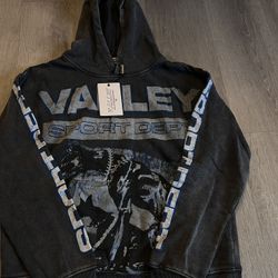 Vale Valley Sports Dept Hoodie Black Size Small