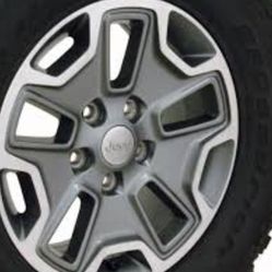 Jeep Wrangler Rims Sahara Srt Wheels Rubicon Jk Commander 