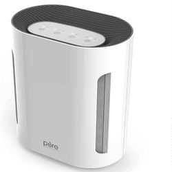 Pure Enrichment® PureZone™ True HEPA Medium-Large Room Air Purifier, UV Light Sanitizer, 3 Stage Filtration, Helps Eliminate Bacteria, Smoke, Pollen, 