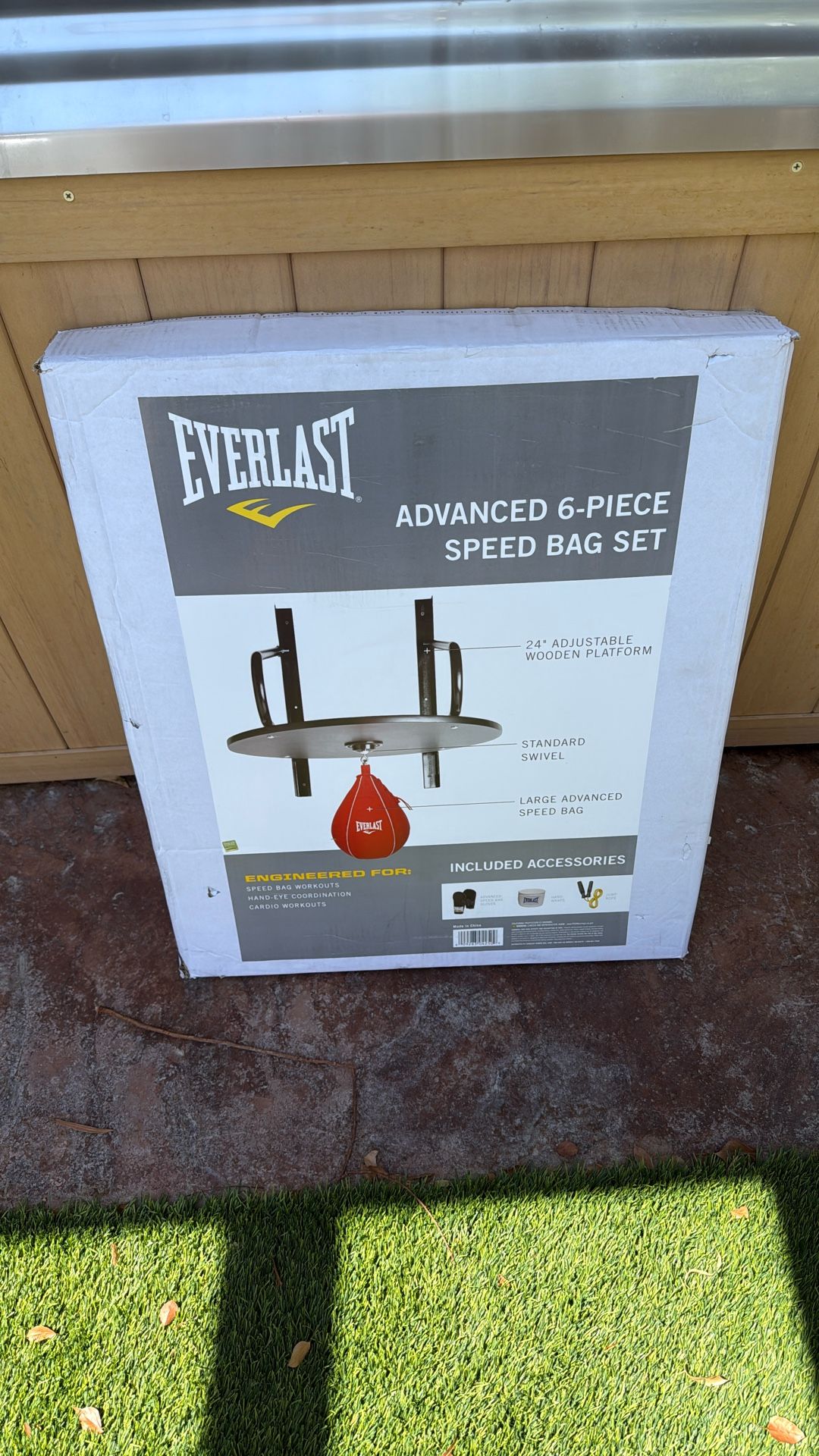 Everlast advanced 6 Piece Speed Bag Set New