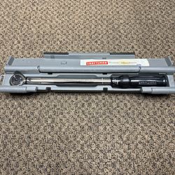 Craftsman microtork torque wrench