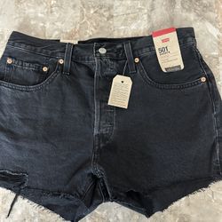Levi's 501 Original Fit High-Rise Women's Jean Shorts. 