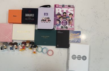 BTS Merch Bundle - Albums + Official Merch + Extras