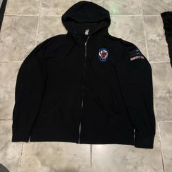 The Who Rock Band Sound Crew Employee Tour Hoodie Hoodie M/L