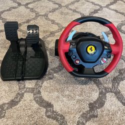 Thrustmaster - Ferrari 458 Spider Wheel And Pedals