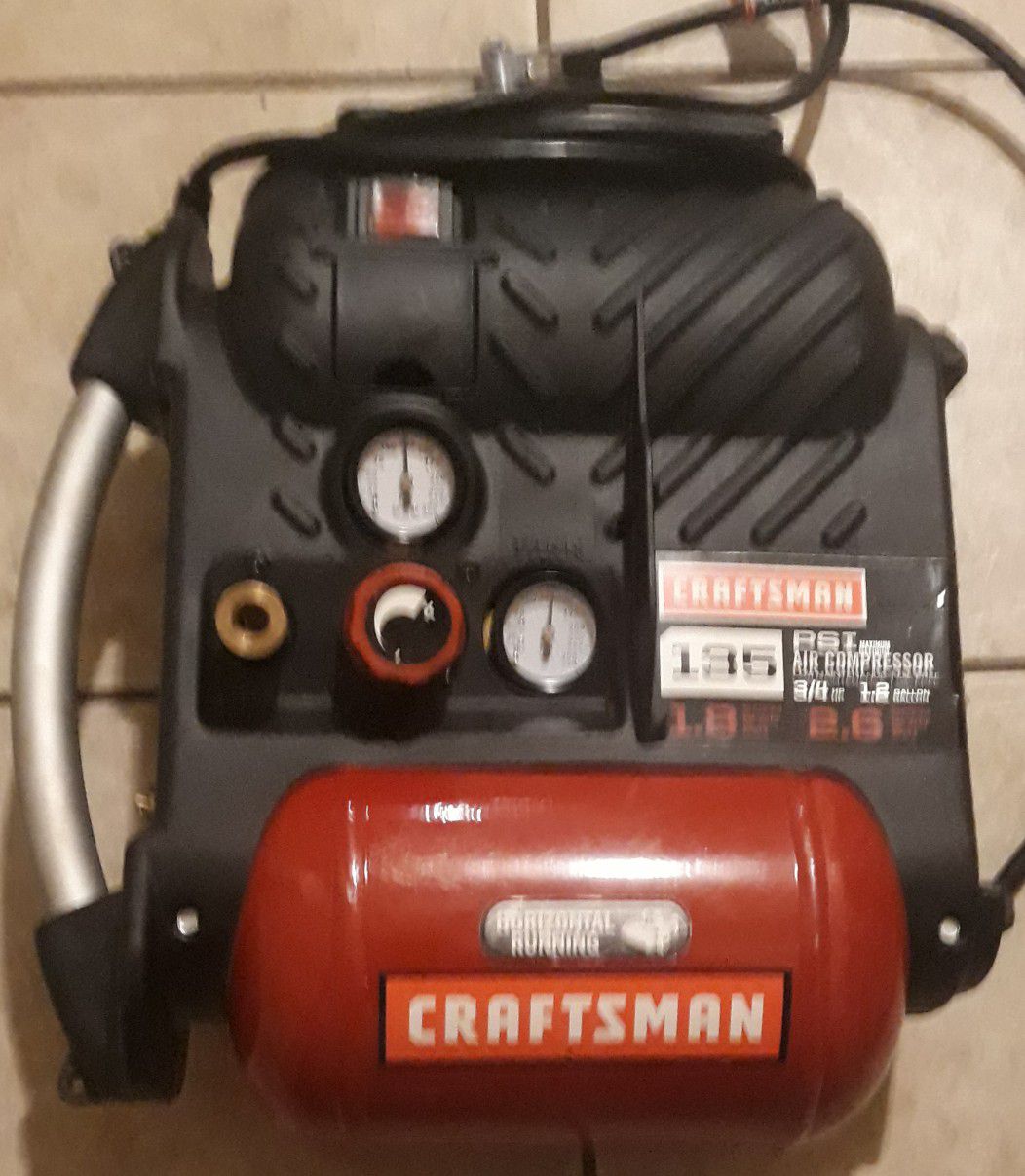 Craftsman 1.2 gallon air compressor