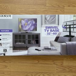Swivel TV Stand / Base 32”-60” Brand New