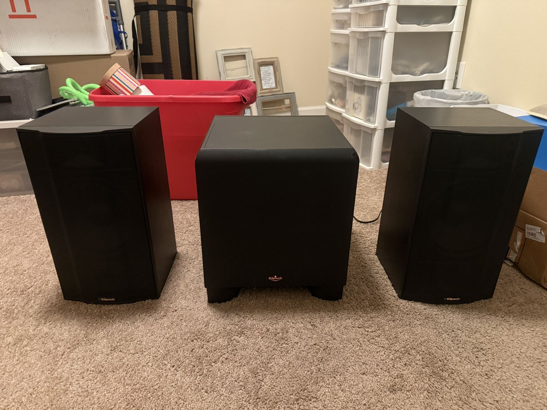 Klipsch KSB 3.1 bookshelf speakers
