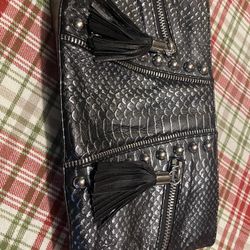 Betsey Johnson Leopard Clutch Bag