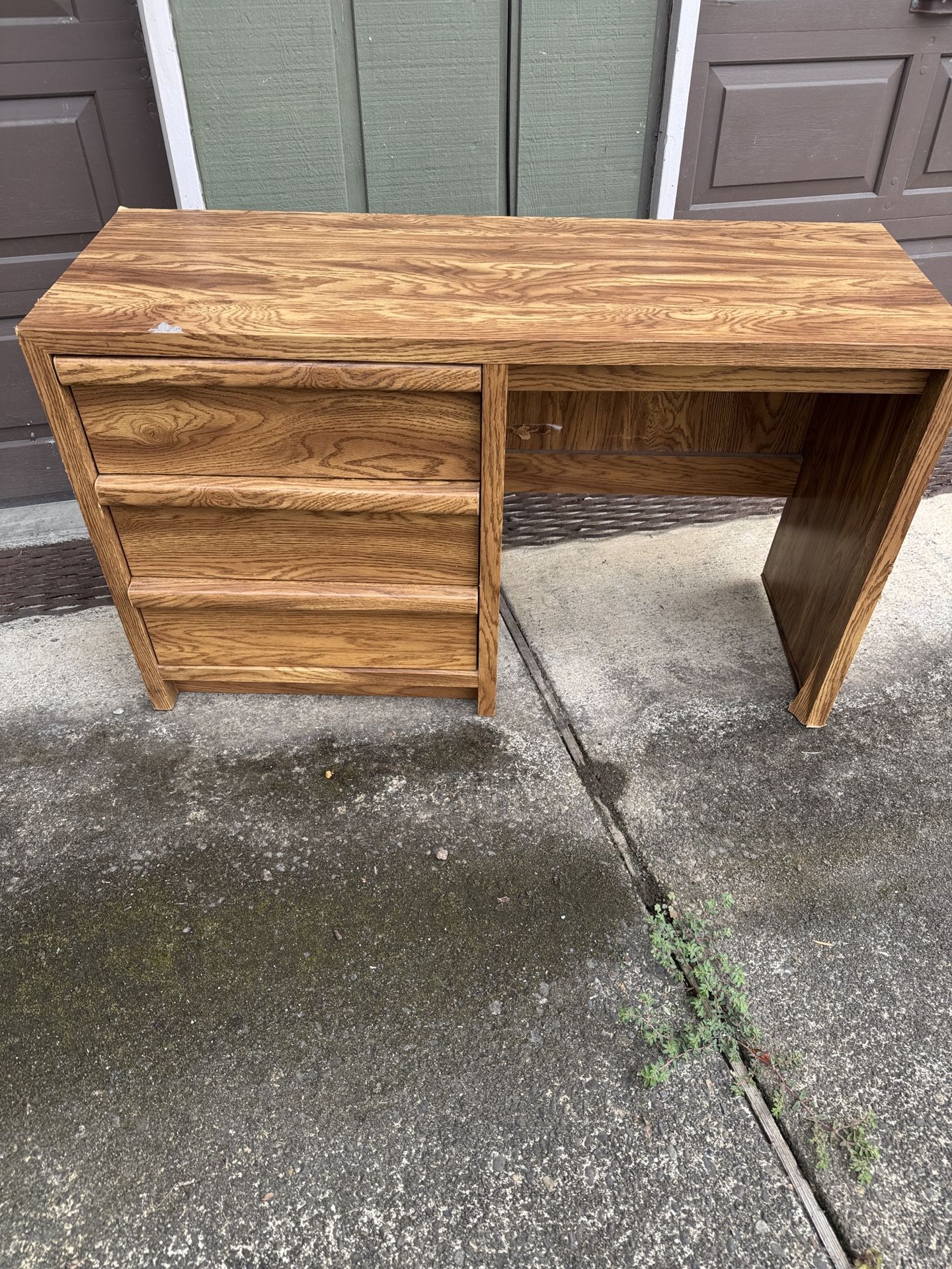 Heavy Wood Desk
