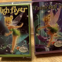 2 SMALL Disney Card Games “High Flyer” & “Tinkerbell Time” 