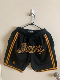 LA Lakers Black Mamba Just Don Shorts Men Size Small. Good Condition.