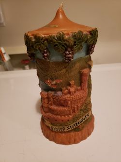 Incredible Collectible Handmade German Oil Candle.