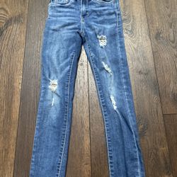 Girls Levi’s High Rise Super Skinny Jeans Size 7 #7