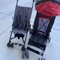 2 Working Toddler Strollers