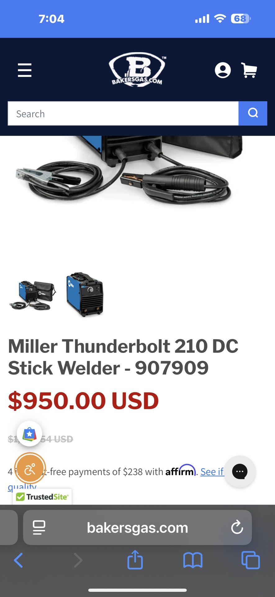 Miller Stick Welder