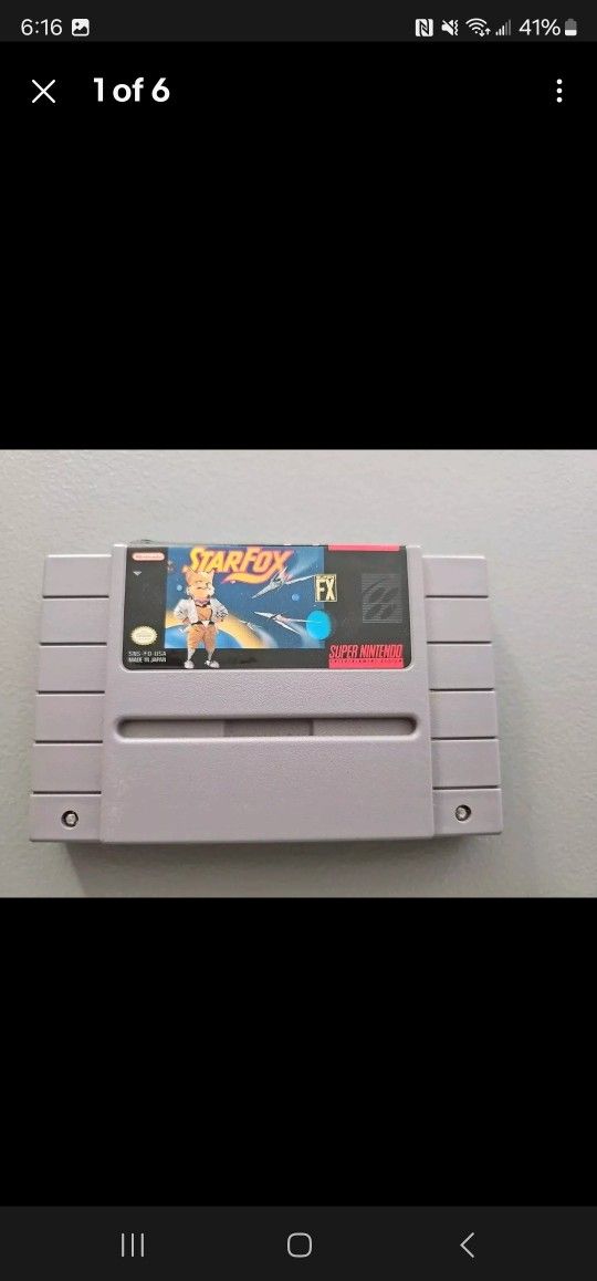 SNES-Star Fox