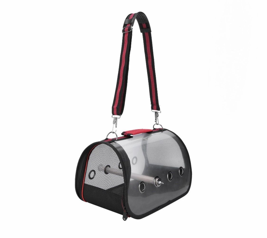 Foldable Bird Cage Compact and Lightweight Bird Carrier Portable Parrot Bird Cage Portable