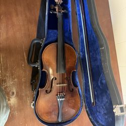 Violin Stradivarius copyright violin with Bow And Case  