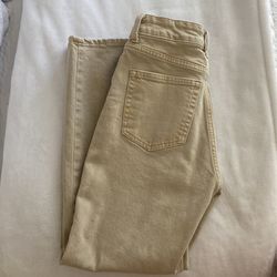 H&M Beige Pants New Size : 2